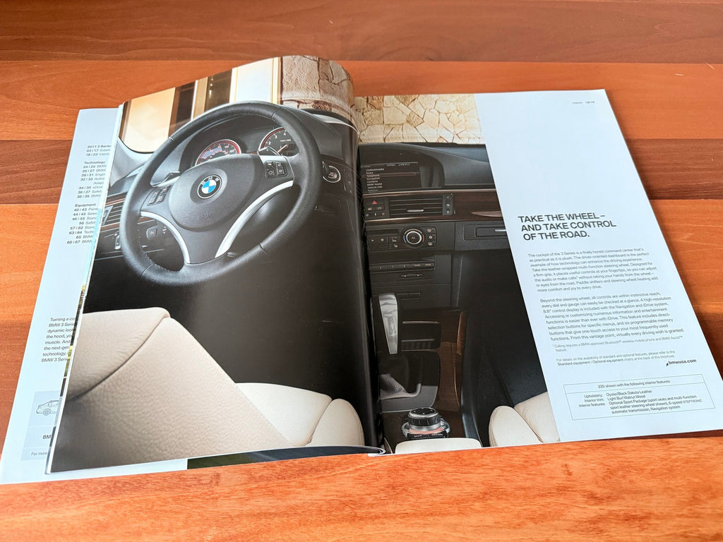 BMW-E90 Sedan, 2011-Dealership-Sales-Brochure