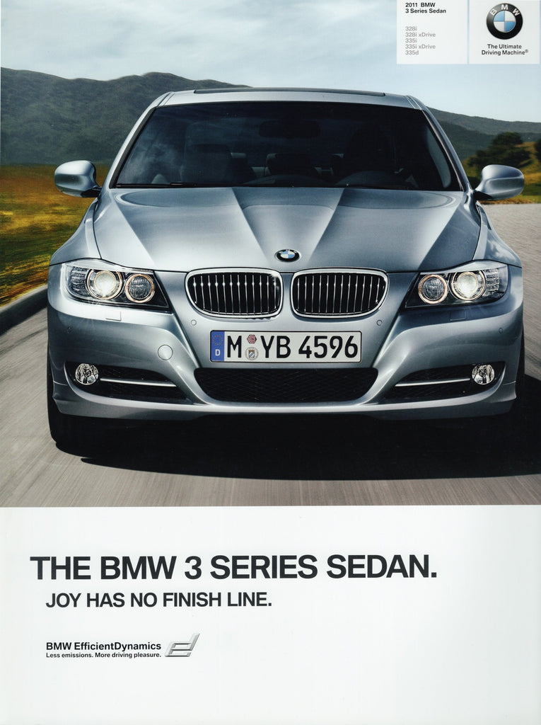 BMW-E90 Sedan, 2011-Dealership-Sales-Brochure