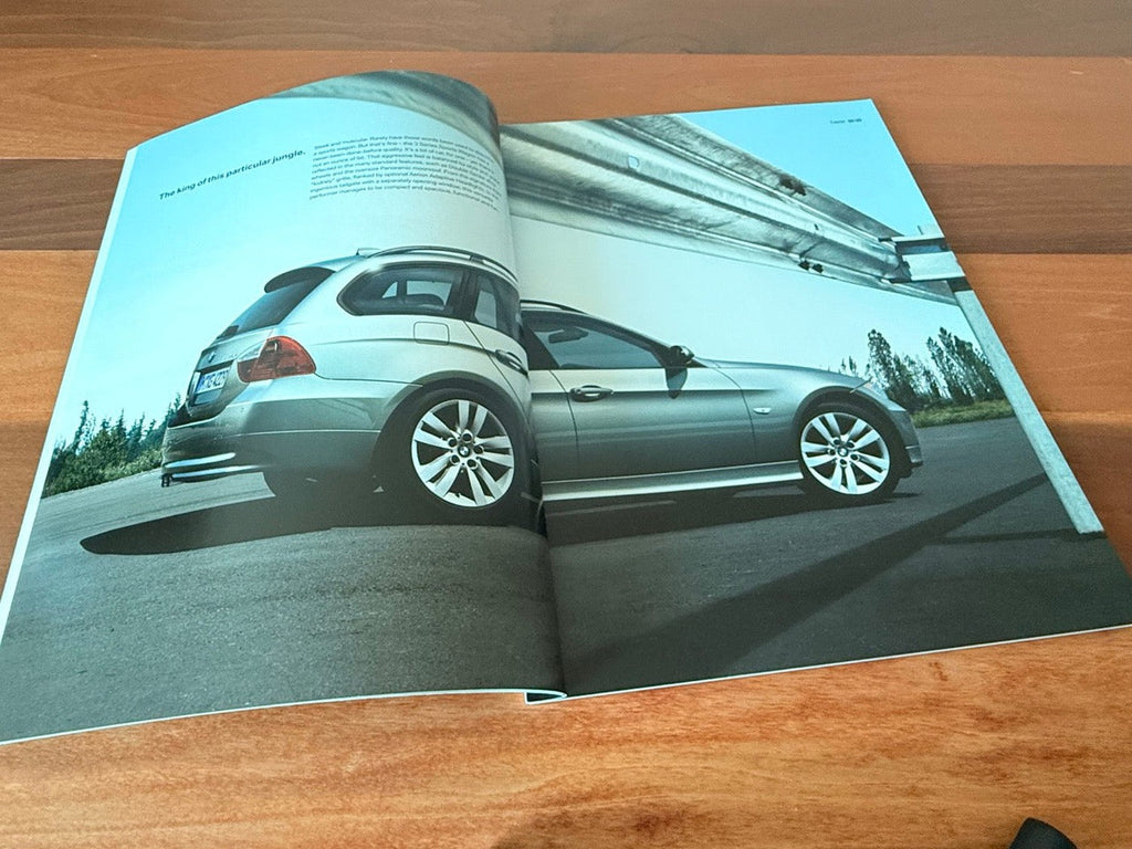 BMW-E91 Touring, 2007-Dealership-Sales-Brochure