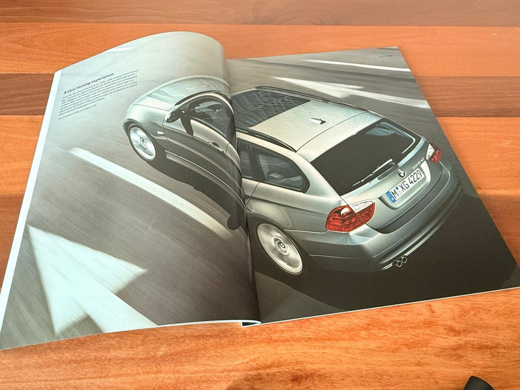 BMW-E91 Touring, 2007-Dealership-Sales-Brochure