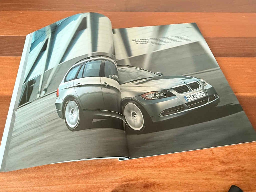 BMW-E91 Touring, 2007-Dealership-Sales-Brochure