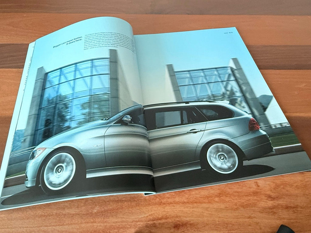 BMW-E91 Touring, 2007-Dealership-Sales-Brochure