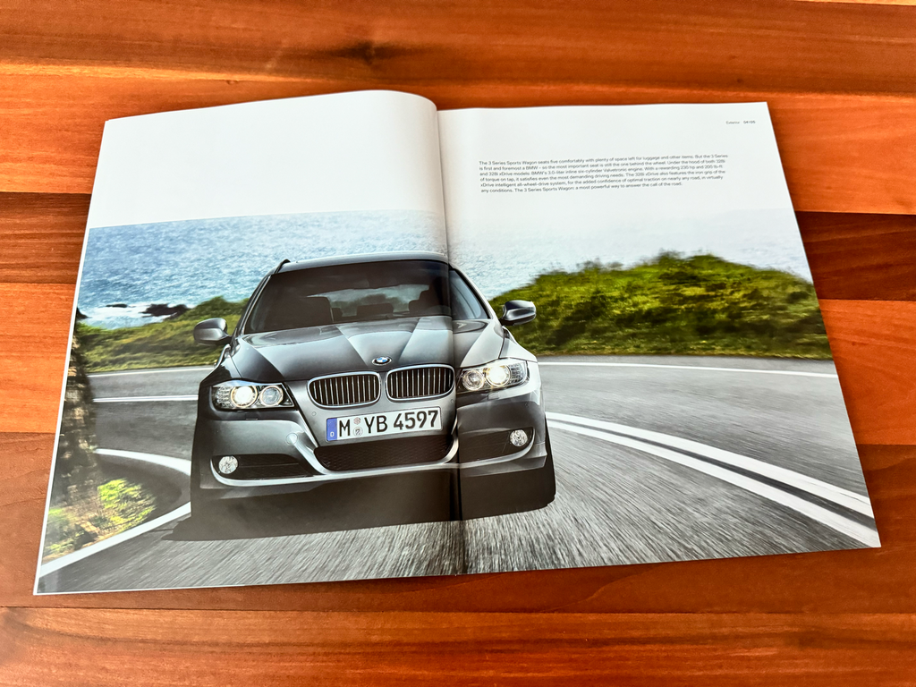 BMW-E91 Touring, 2010-Dealership-Sales-Brochure