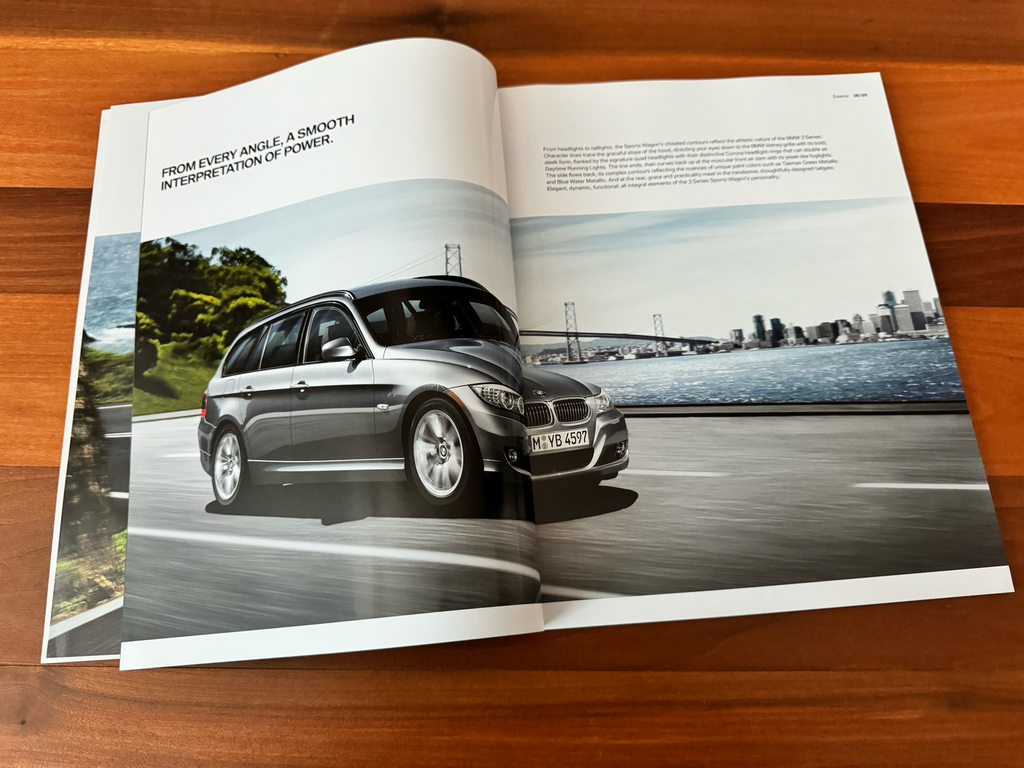 BMW-E91 Touring, 2011-Dealership-Sales-Brochure