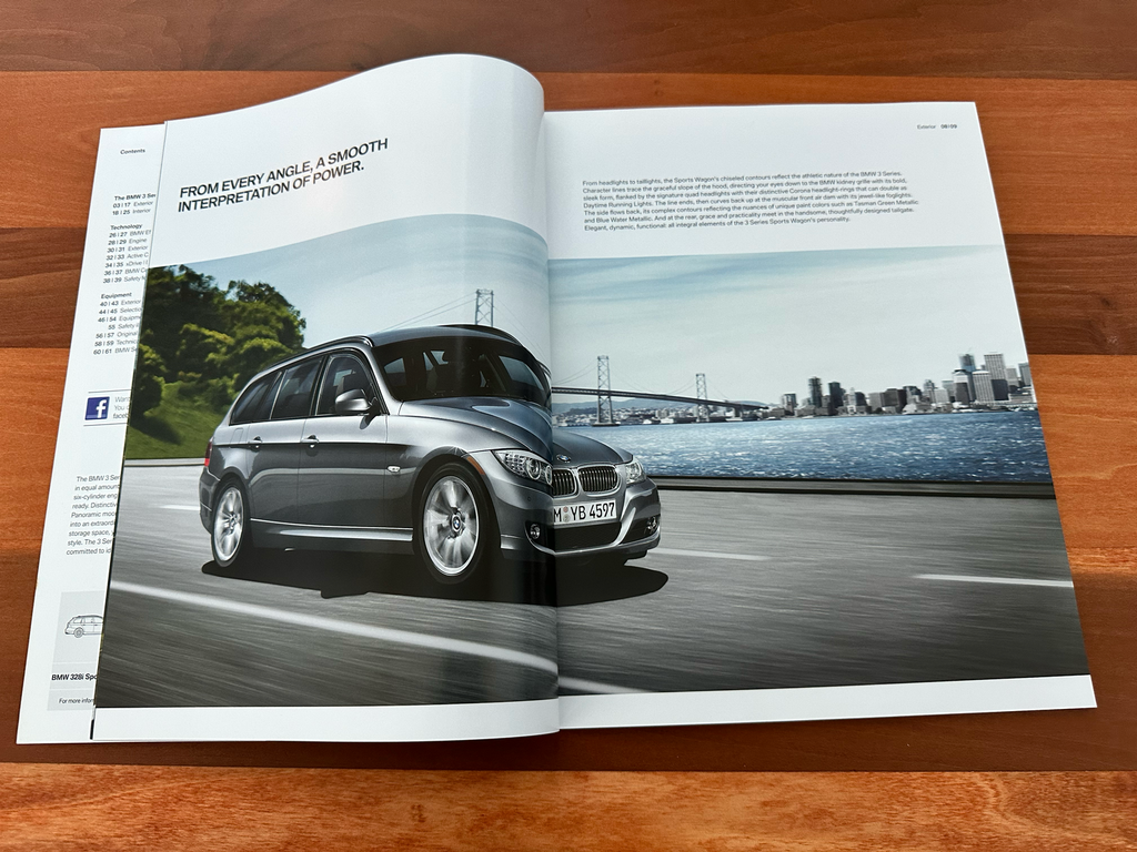 BMW-E91 Touring, 2012-Dealership-Sales-Brochure