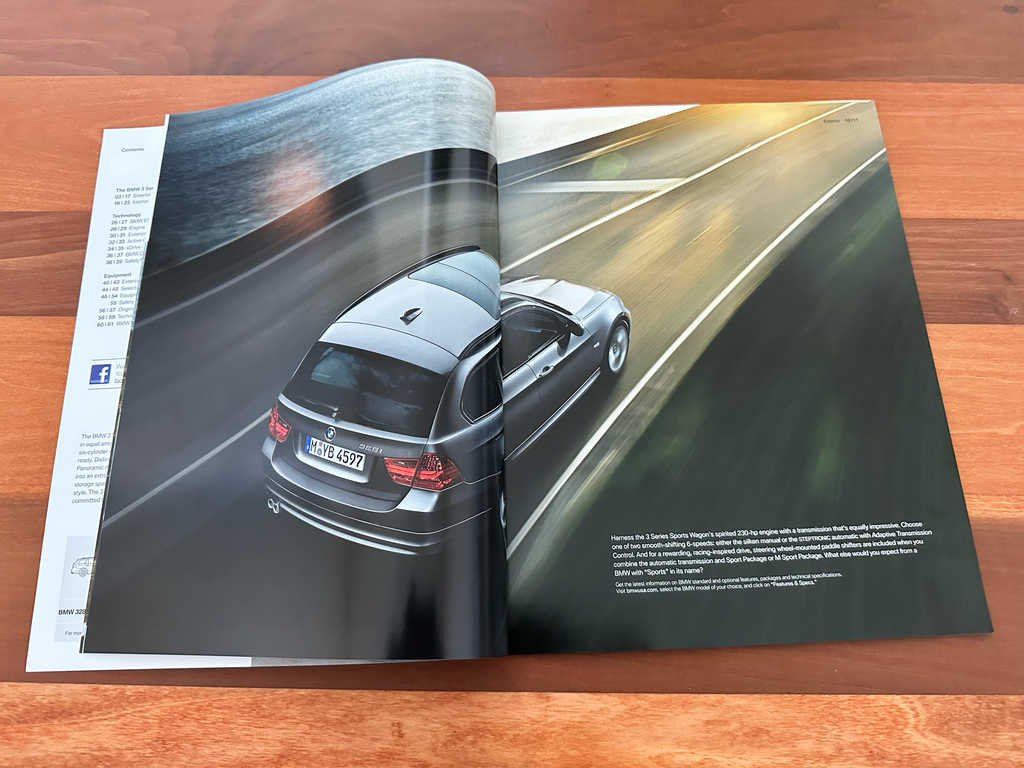 BMW-E91 Touring, 2012-Dealership-Sales-Brochure