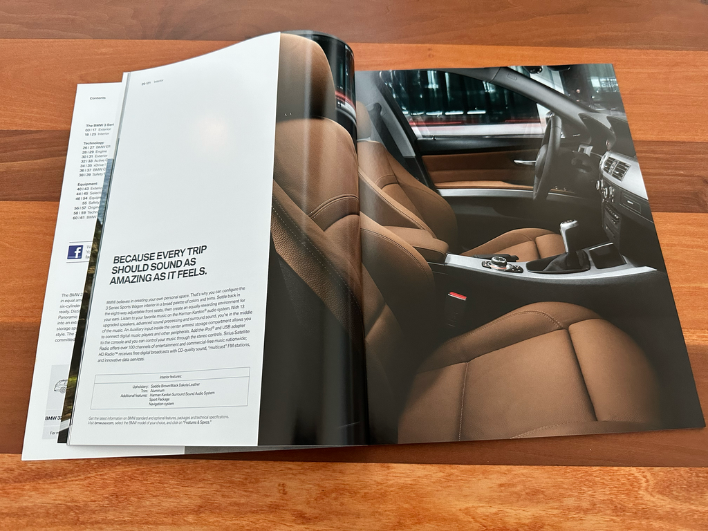 BMW-E91 Touring, 2012-Dealership-Sales-Brochure