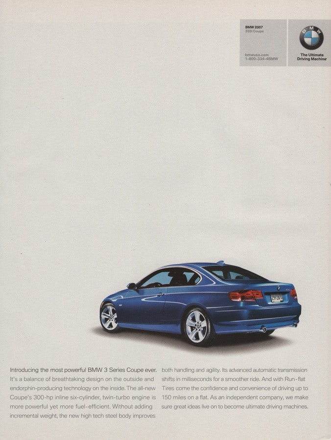 BMW-E92 335i Prom King-Magazine-Ad