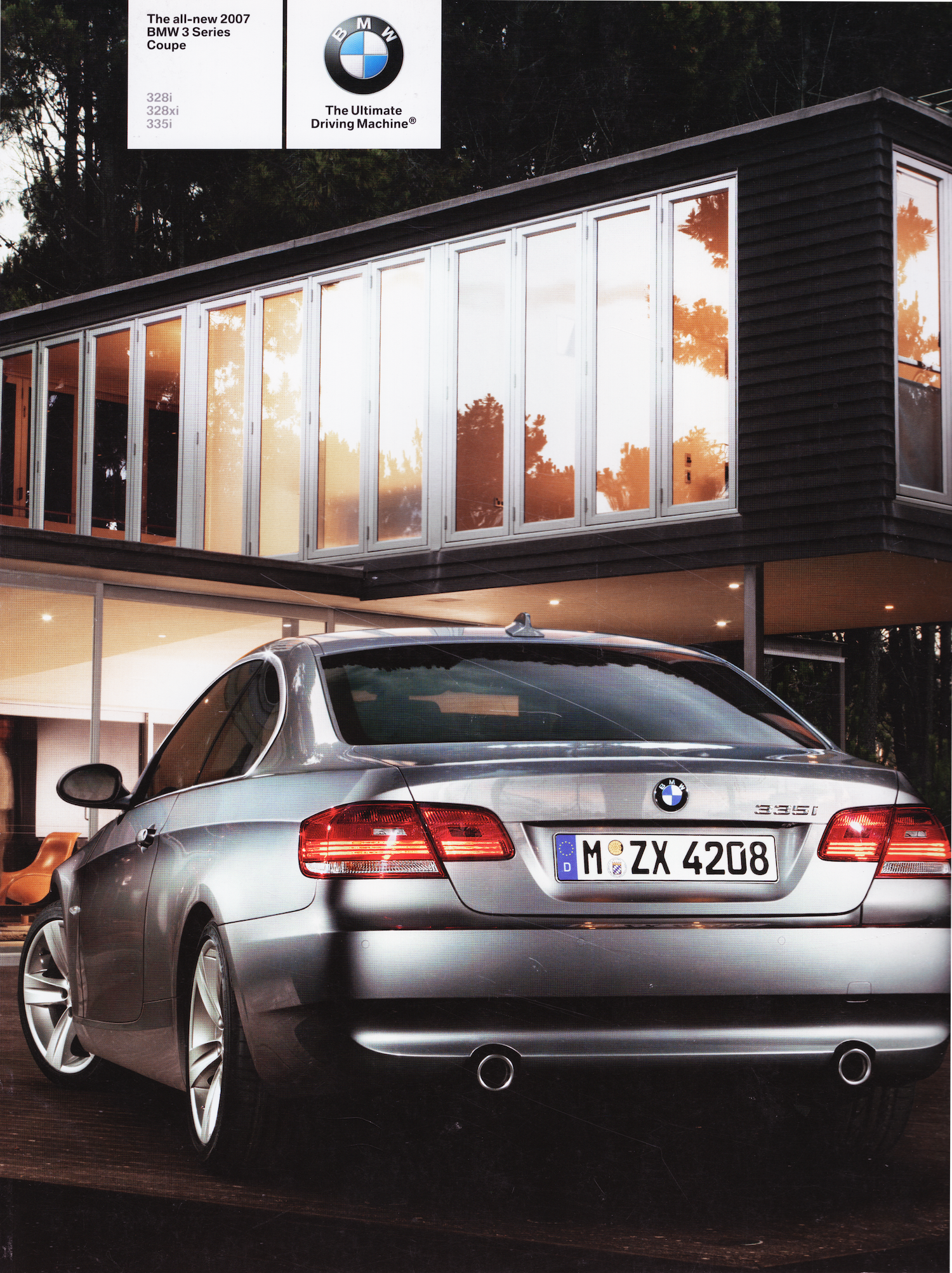 BMW-E92 Coupe, 2007-Dealership-Sales-Brochure