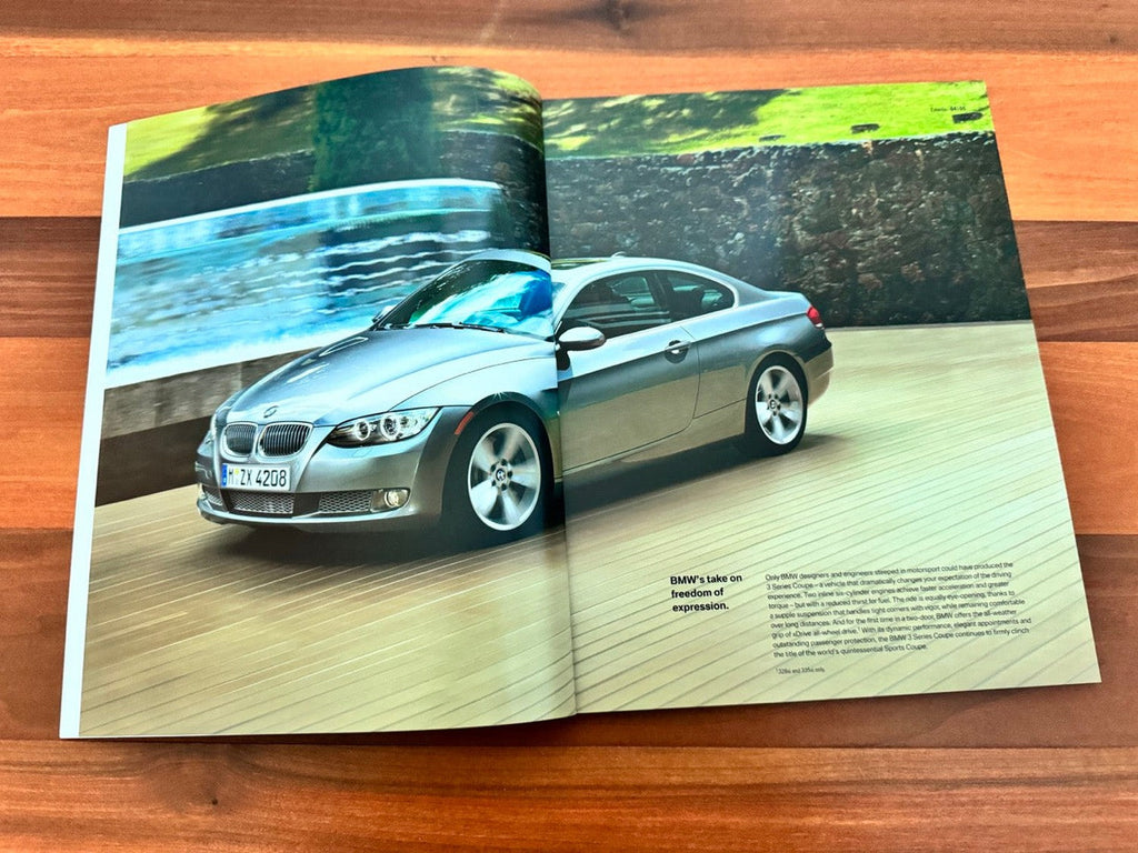 BMW-E92 Coupe, 2008-Dealership-Sales-Brochure