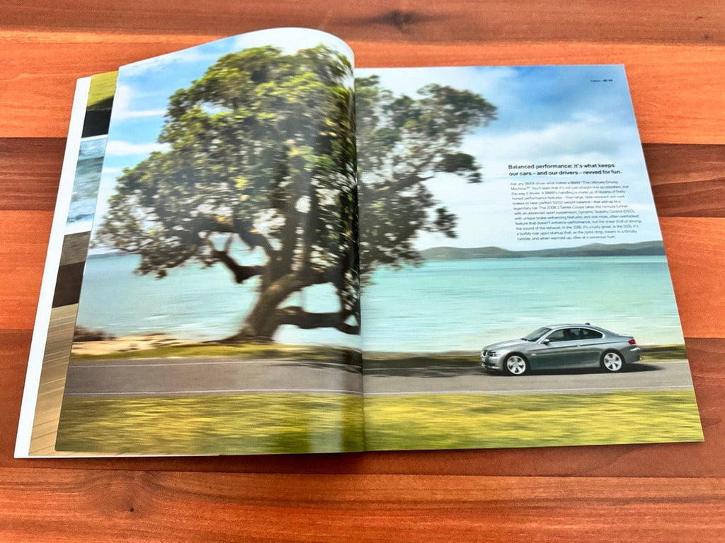 BMW-E92 Coupe, 2008-Dealership-Sales-Brochure