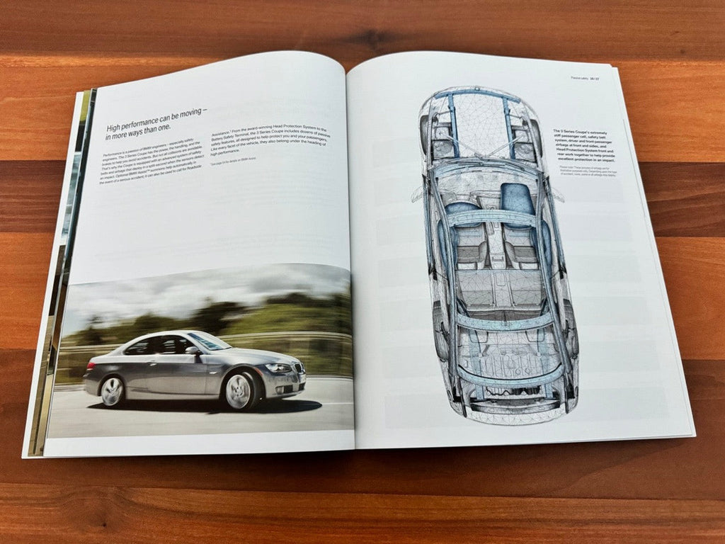 BMW-E92 Coupe, 2008-Dealership-Sales-Brochure