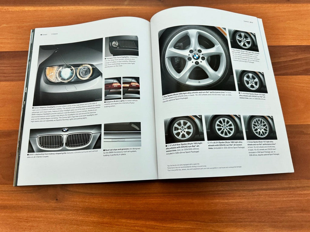 BMW-E92 Coupe, 2009-Dealership-Sales-Brochure