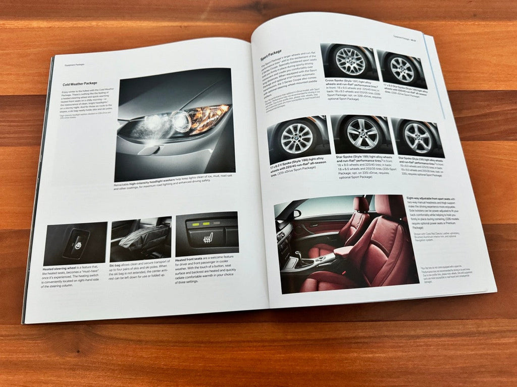 BMW-E92 Coupe, 2009-Dealership-Sales-Brochure