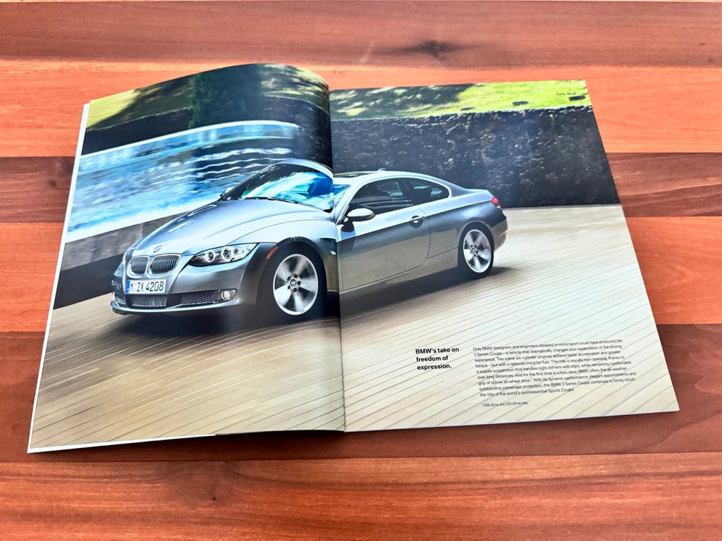 BMW-E92 Coupe, 2009-Dealership-Sales-Brochure