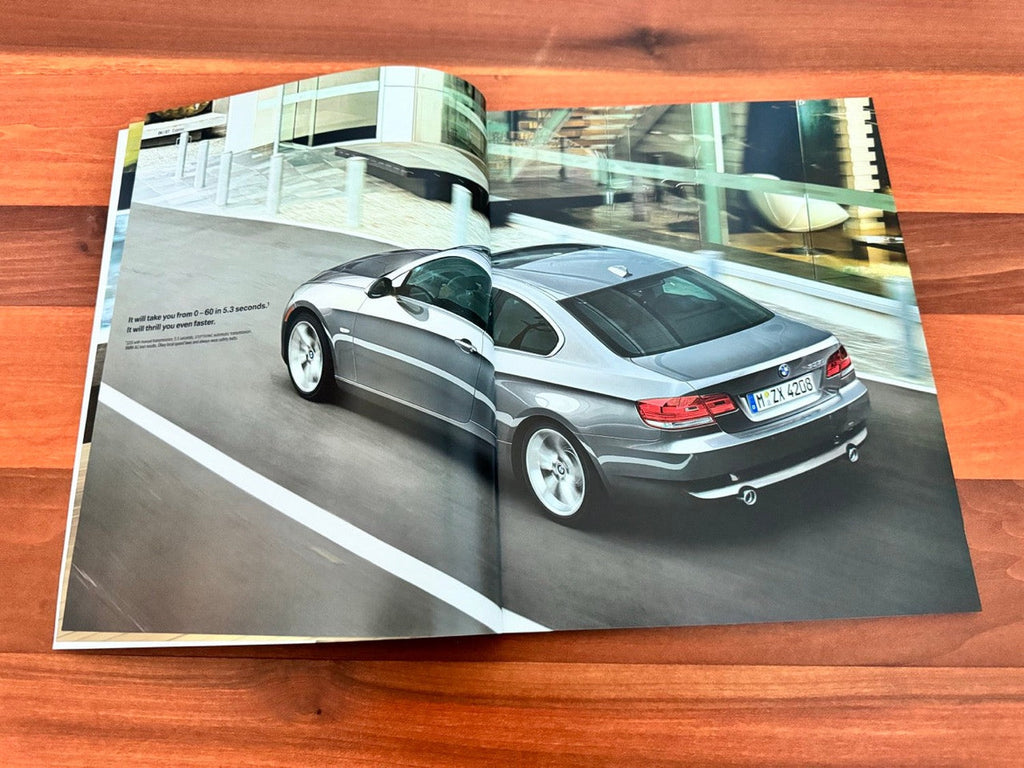 BMW-E92 Coupe, 2009-Dealership-Sales-Brochure