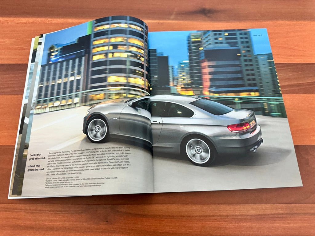 BMW-E92 Coupe, 2009-Dealership-Sales-Brochure