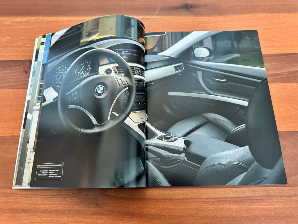 BMW-E92 Coupe, 2009-Dealership-Sales-Brochure