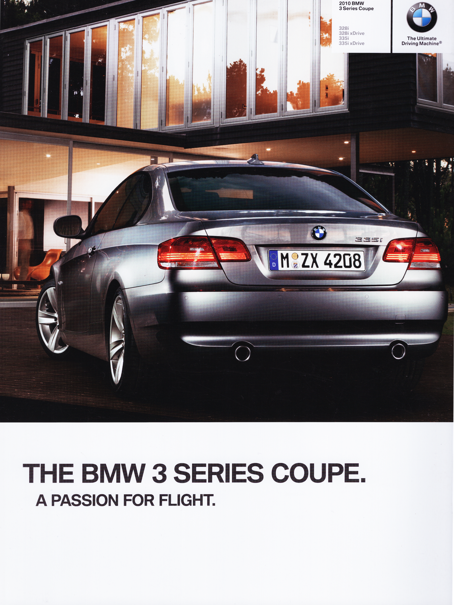 BMW-E92 Coupe, 2010-Dealership-Sales-Brochure