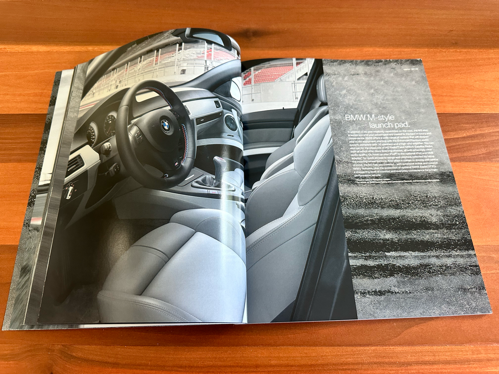 BMW-E92 M3, E90 M3, E93 M3, 2009-Dealership-Sales-Brochure