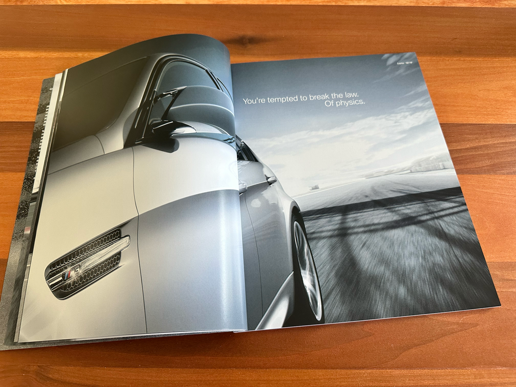 BMW-E92 M3, E90 M3, E93 M3, 2009-Dealership-Sales-Brochure