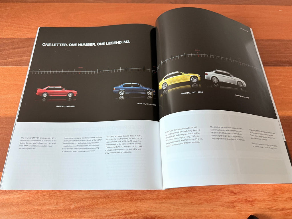 BMW-E92 M3, E93 M3, 2012-Dealership-Sales-Brochure
