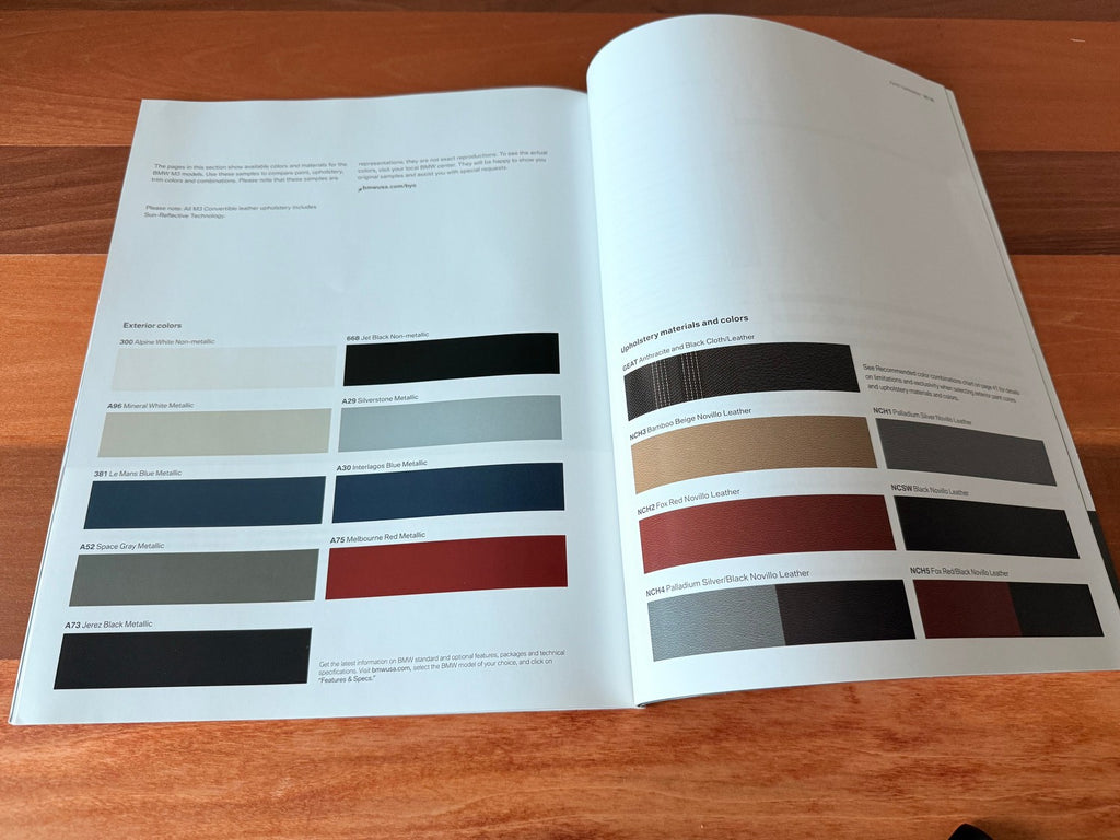 BMW-E92 M3, E93 M3, 2012-Dealership-Sales-Brochure