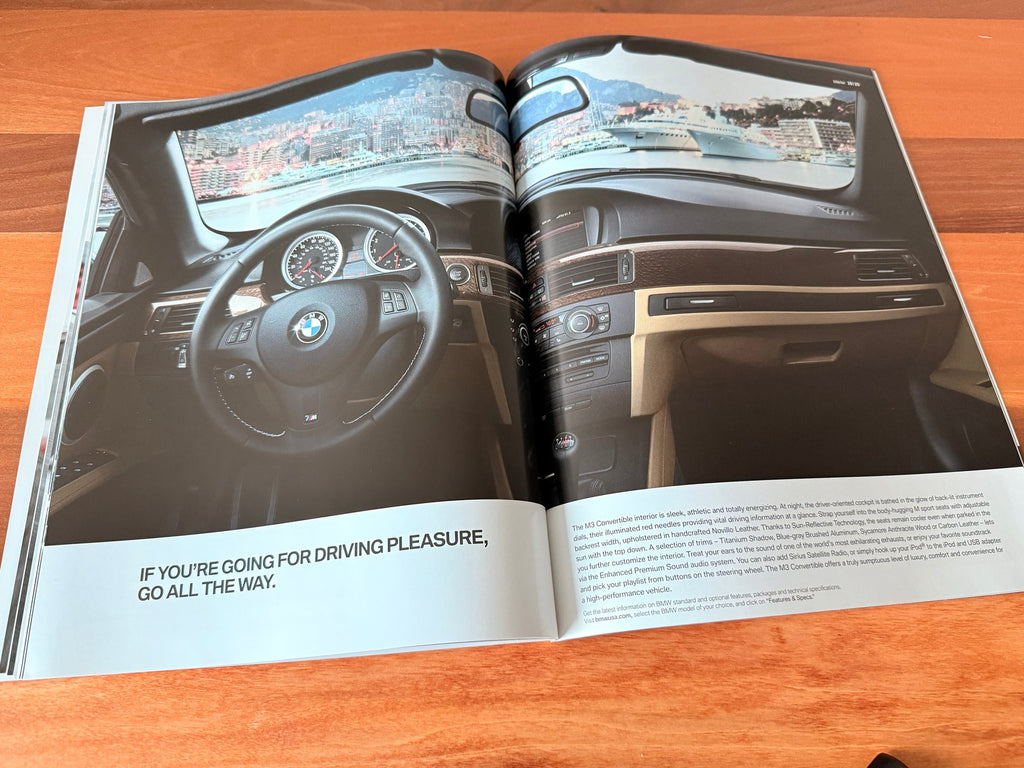 BMW-E92 M3, E93 M3, 2012-Dealership-Sales-Brochure