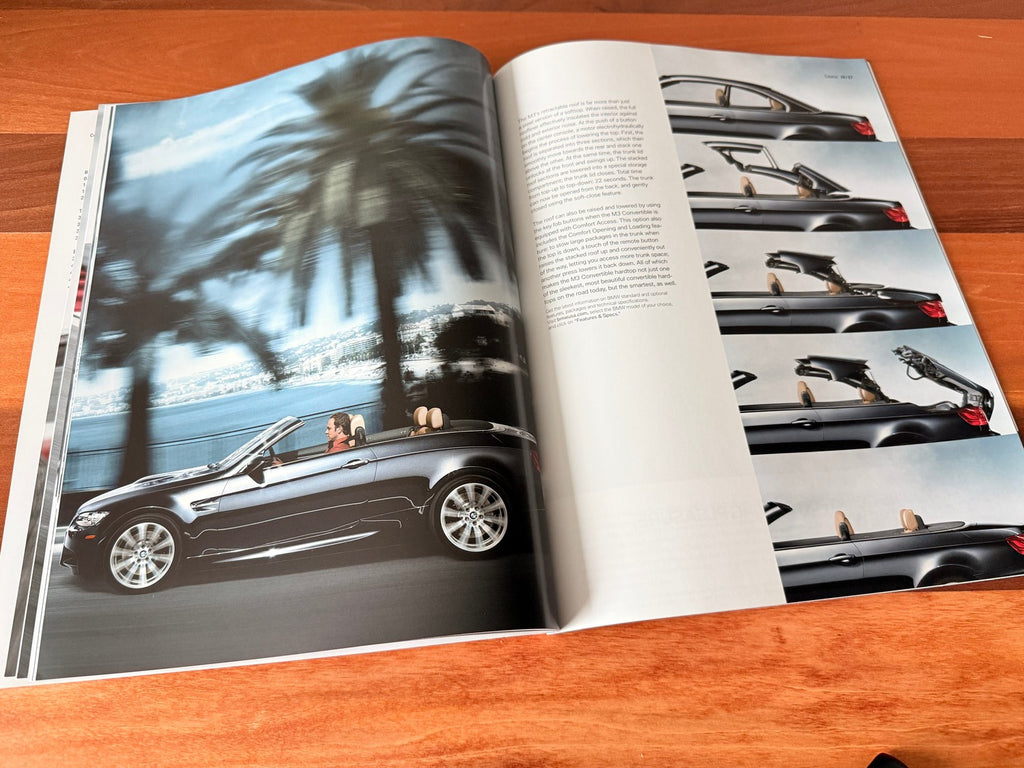 BMW-E92 M3, E93 M3, 2012-Dealership-Sales-Brochure