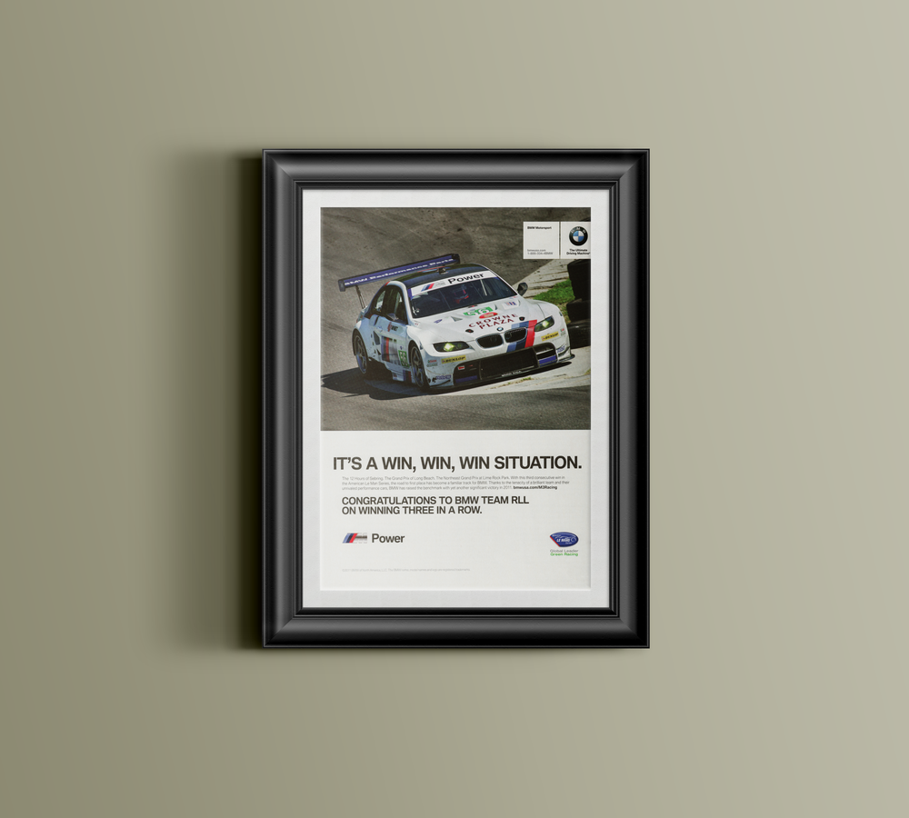 BMW-E92 M3 GT Win, Win, Win Situation-Magazine-Ad