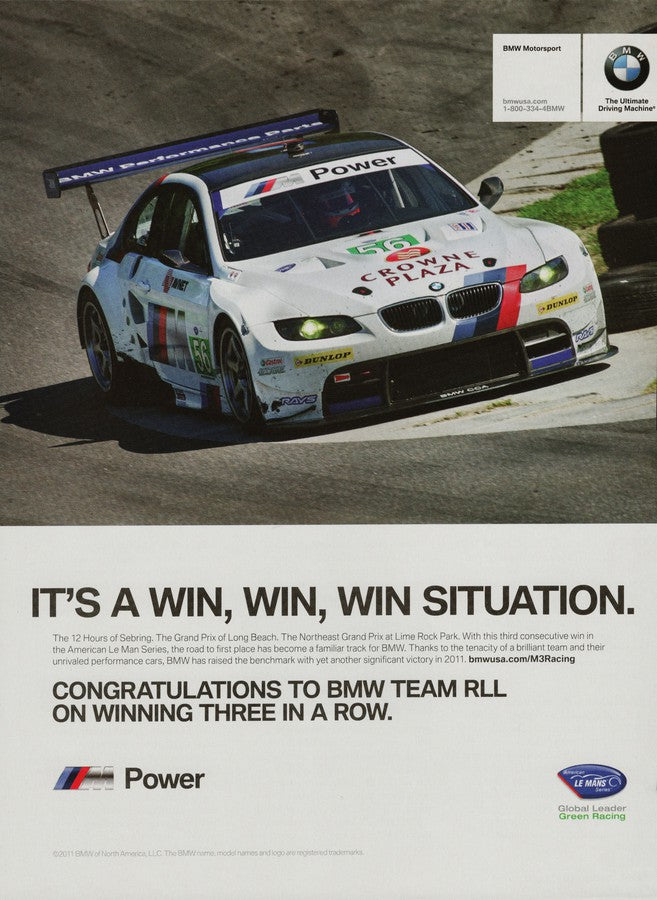 BMW-E92 M3 GT Win, Win, Win Situation-Magazine-Ad