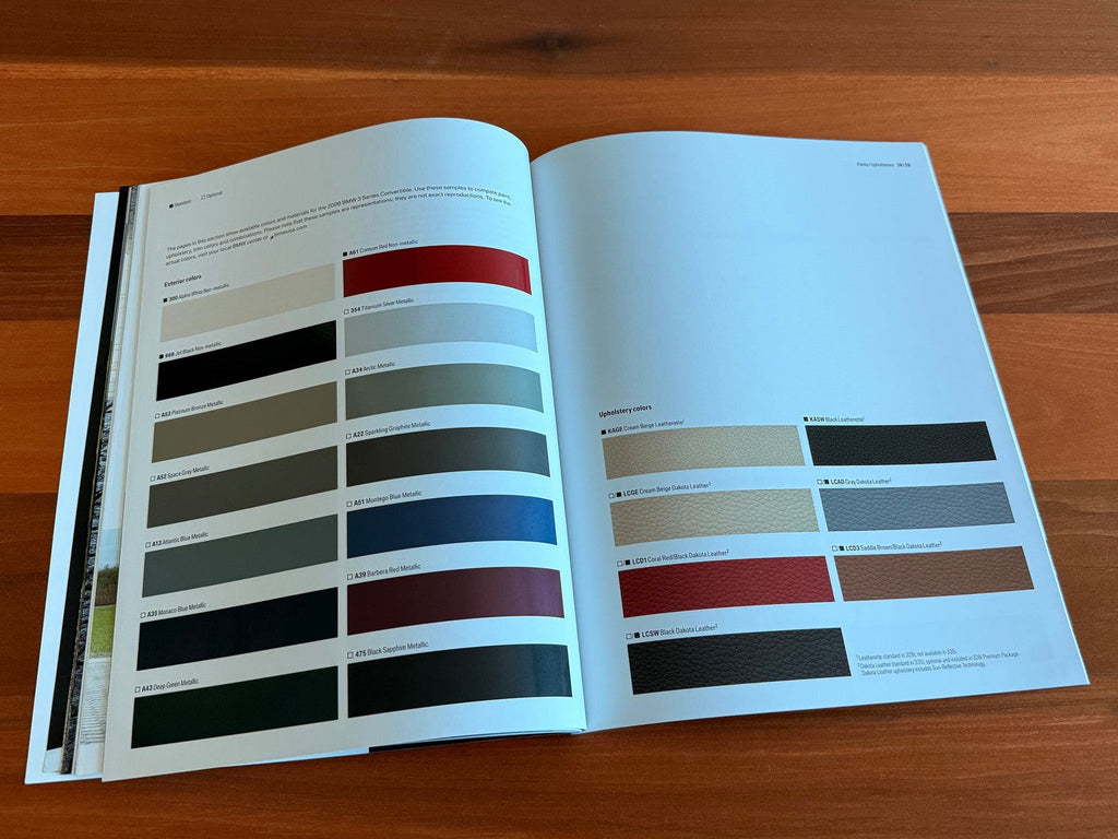 BMW-E93 Convertible, 2008-Dealership-Sales-Brochure