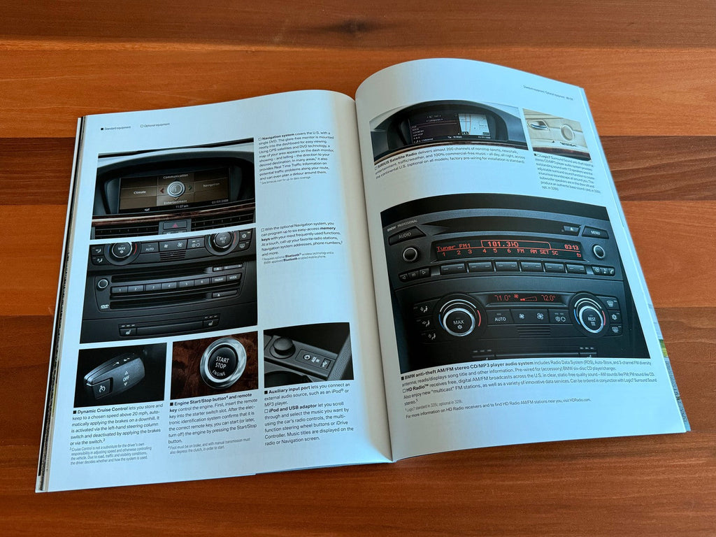 BMW-E93 Convertible, 2008-Dealership-Sales-Brochure