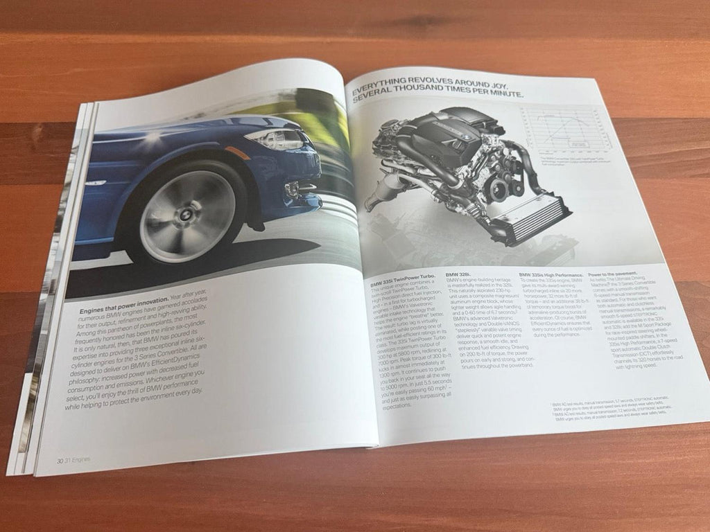BMW-E93 Convertible, 2011-Dealership-Brochure