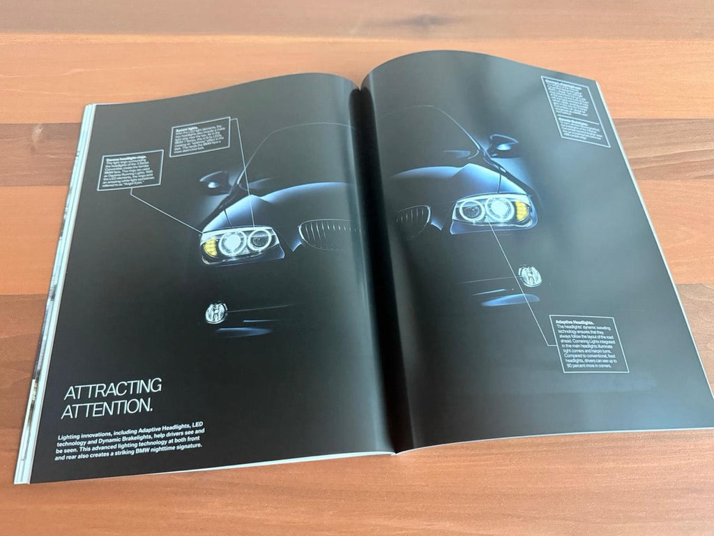 BMW-E93 Convertible, 2011-Dealership-Brochure