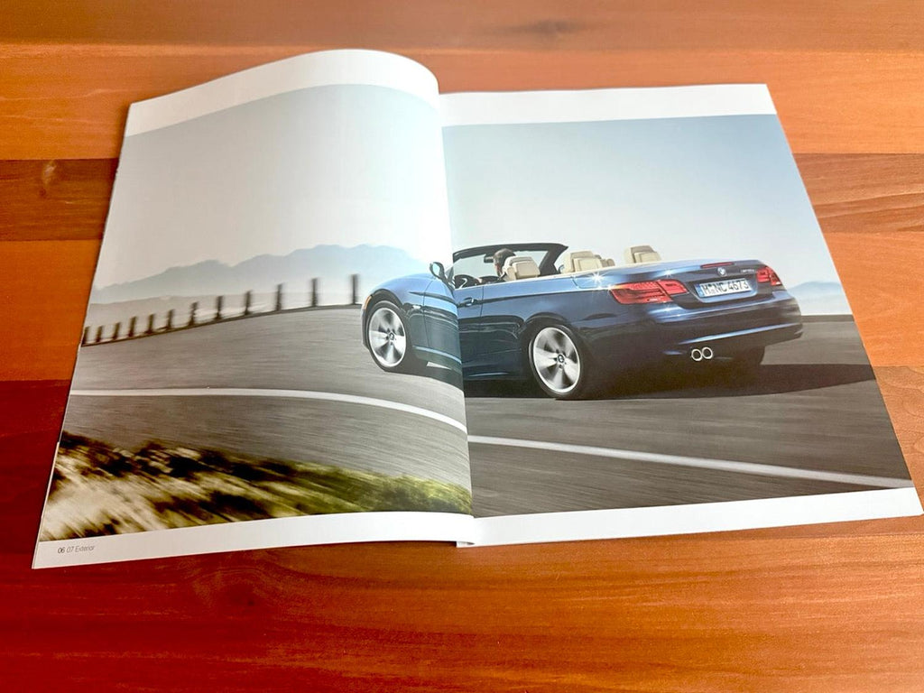 BMW-E93 Convertible, 2011-Dealership-Brochure
