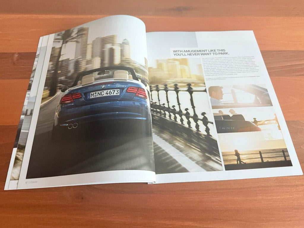 BMW-E93 Convertible, 2011-Dealership-Brochure