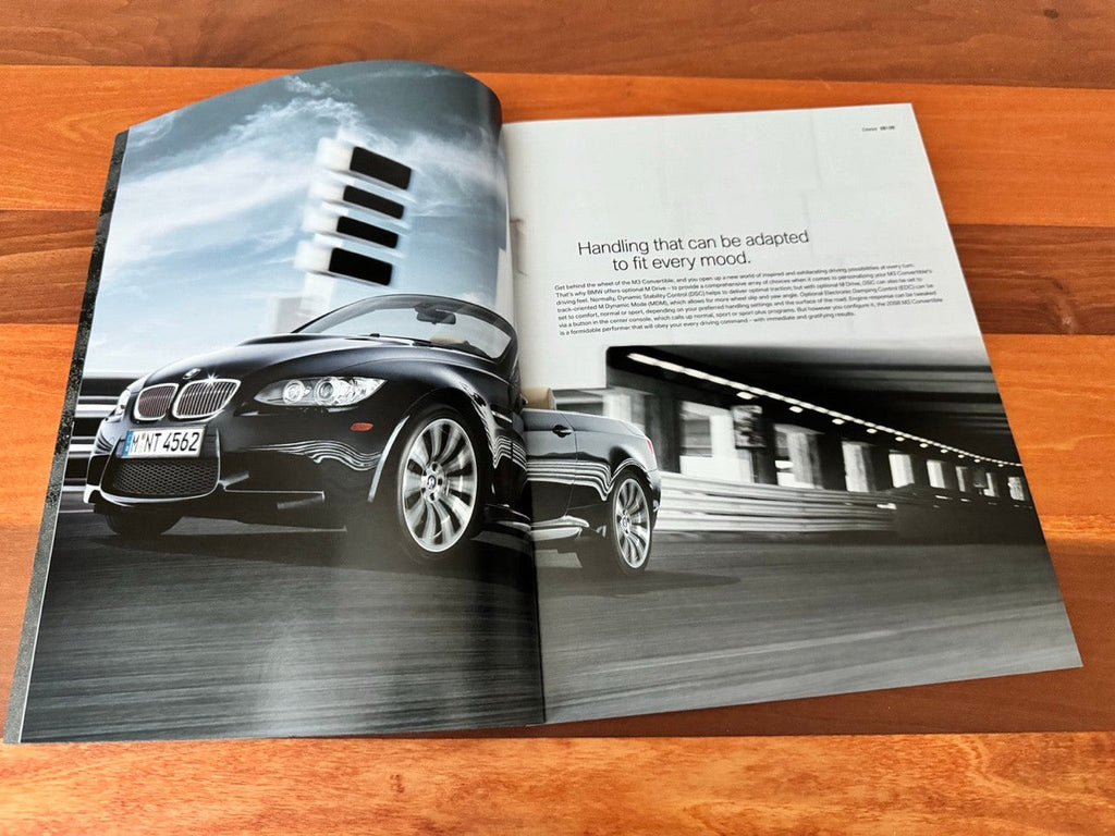 BMW-E93 M3, 2008-Dealership-Sales-Brochure