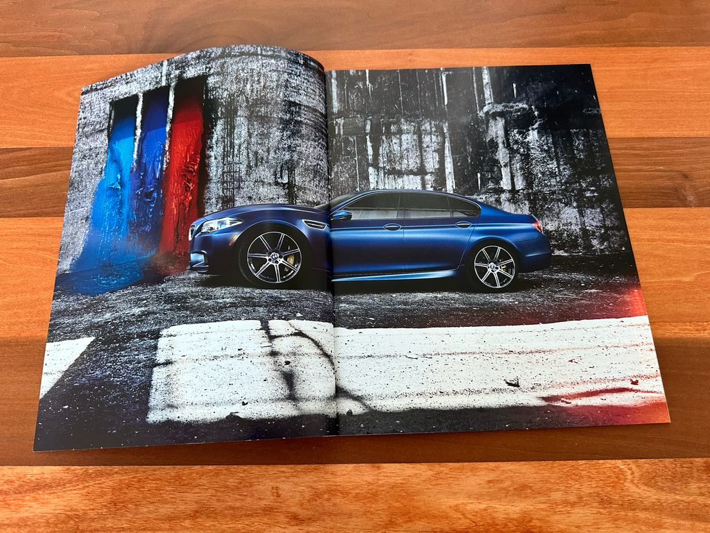 BMW-F10 M5, 2014-Dealership-Sales-Brochure