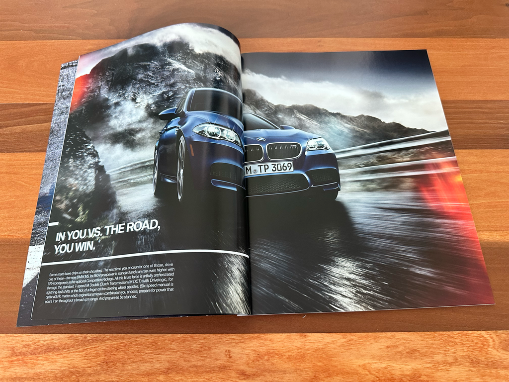 BMW-F10 M5, 2014-Dealership-Sales-Brochure