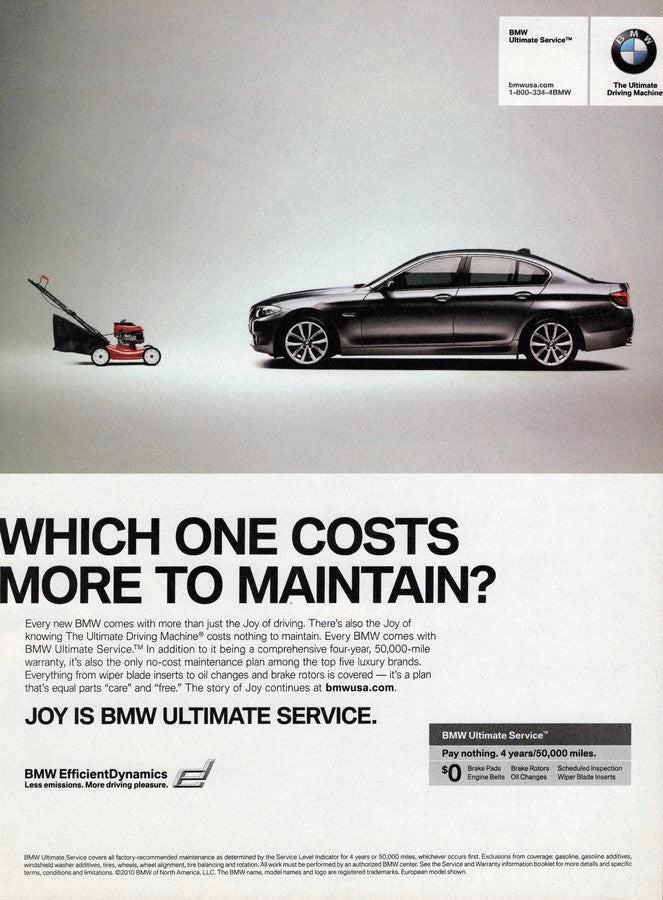 BMW-F10 Which one costs more to maintain?-Magazine-Ad