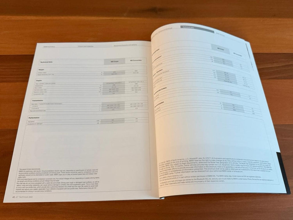 BMW-F13 M6 & F12 M6, 2013-Dealership-Sales-Brochure
