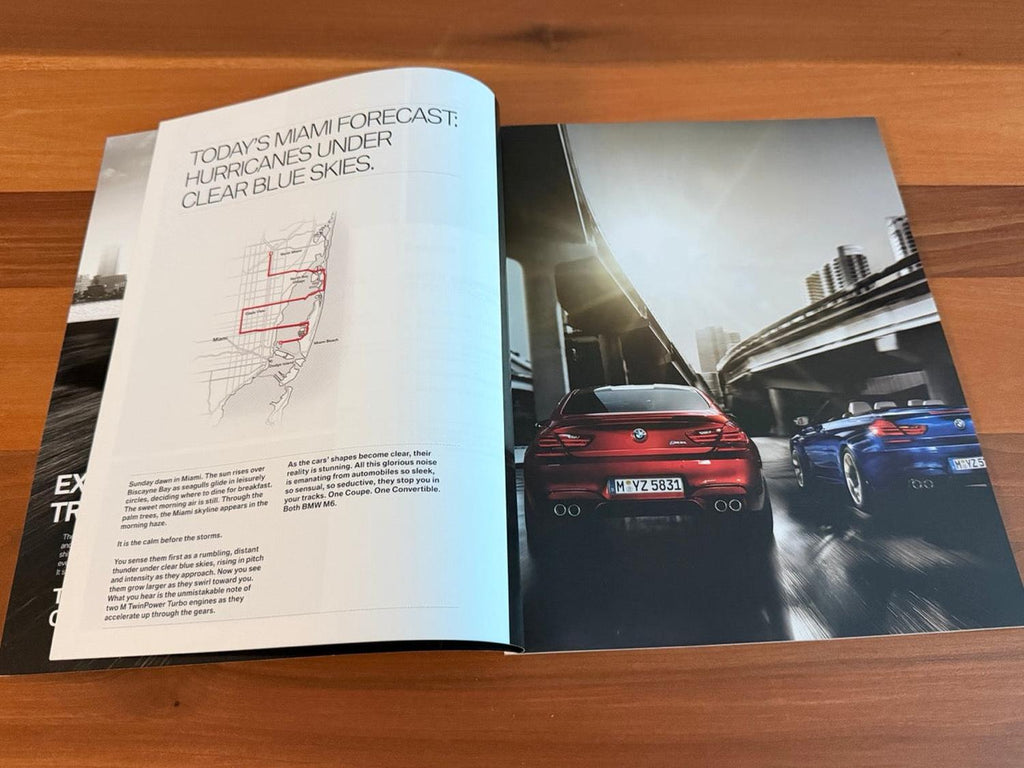BMW-F13 M6 & F12 M6, 2013-Dealership-Sales-Brochure