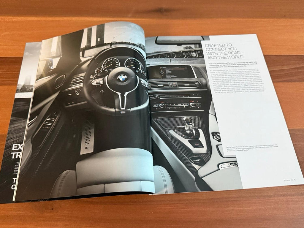 BMW-F13 M6 & F12 M6, 2013-Dealership-Sales-Brochure