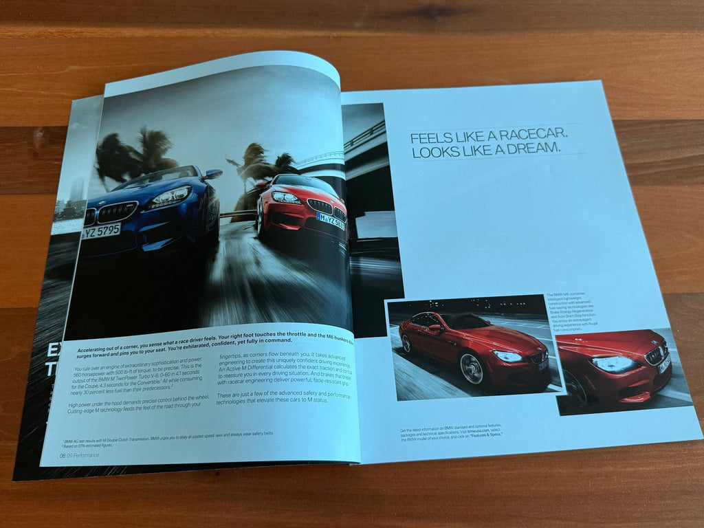 BMW-F13 M6 & F12 M6, 2014-Dealership-Sales-Brochure