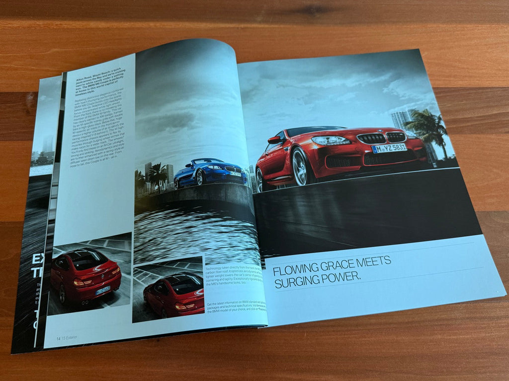 BMW-F13 M6 & F12 M6, 2014-Dealership-Sales-Brochure