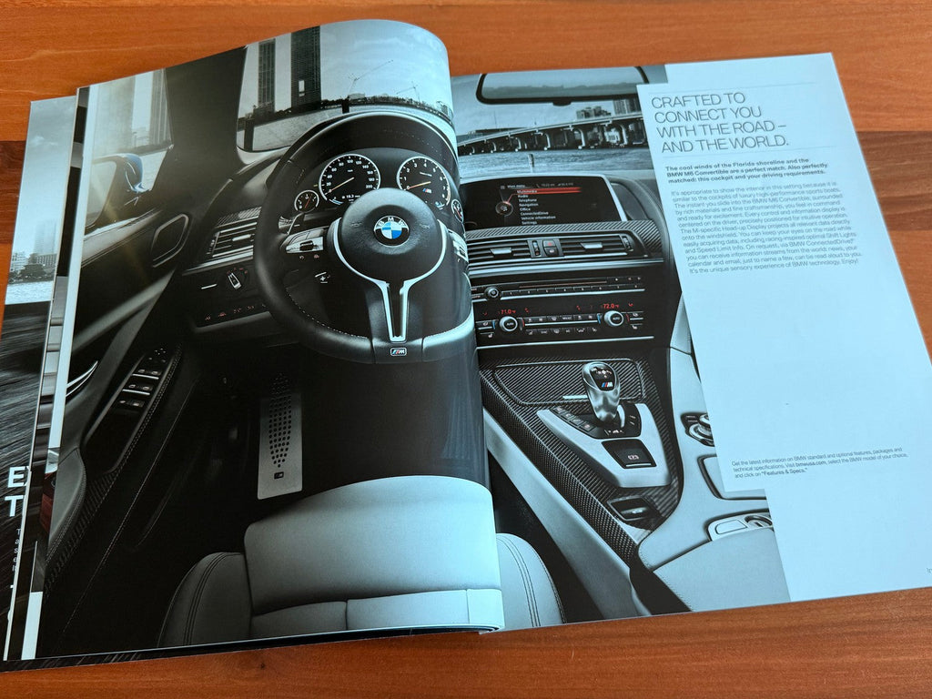 BMW-F13 M6 & F12 M6, 2014-Dealership-Sales-Brochure