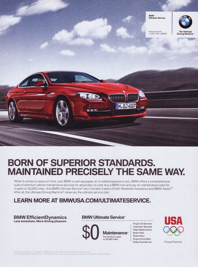 BMW-F13 Superior Standards-Magazine-Ad