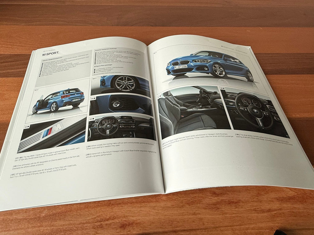 BMW-F20, F21 Sports Hatch, 2015-Dealership-Sales-Brochure