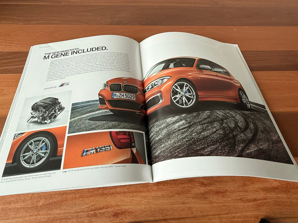 BMW-F20, F21 Sports Hatch, 2015-Dealership-Sales-Brochure